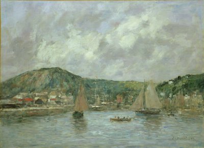 Cherbourg door Eugene Louis Boudin